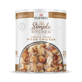 Simple Kitchen FD Diced Chicken - 16 Serving Can