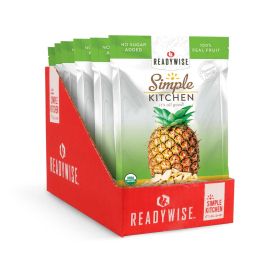 6 CT Case Simple Kitchen - Organic FD Pineapple