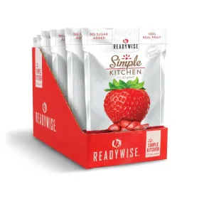 6 CT Case Simple Kitchen - Strawberries