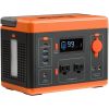 VEVOR Portable Power Station, 296Wh, Backup Lithium-ion Battery Solar Powered Generator, 300W(Peak Power 600W) Pure Sine Wave AC Outlet