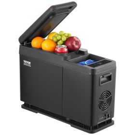 VEVOR Car Refrigerator, 12 Volt Car Armrest Refrigerator Fridge, 8 L Single Zone Portable Freezer, -4-68 F Adjustable Range