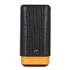 Leather Cigar Case Travel Humidor Holder Portable 3 Tubes Mini Cigar Humidor Box Smoking Gadgets Cigars Accessories