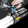 USB Rechargeable Handheld LED Flashlight Outdoor Spotlight Searchlight Work Light(Logistics only For USPS.TK/TMEU only For self-pickup)