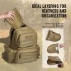 VEVOR Tactical Range Backpack for 6 Pistols, Gun Backpack with 6 Independent Pistol Bags & 10 Magazines, Pistol Backpack for Outdoor Hunting Shooting