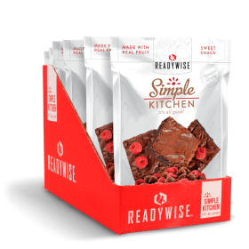 6 CT Case Simple Kitchen - Rasberries & Brownie Bites