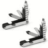 11-in-1 Stainless Steel Multi-Tool with Phone Stand, Folding Knife, Bottle Opener, Screwdriver