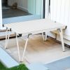 Folding Camping Table Picnic Table with Storage Bag and Waterproof Desktop