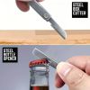 11-in-1 Stainless Steel Multi-Tool with Phone Stand, Folding Knife, Bottle Opener, Screwdriver