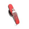 "6-in-1 Stainless Steel Cutlery Set â€“ Folding Knife/Fork/Spoon for Camping"