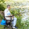 360Â° Swivel Portable Foldable Hunting Chair with Storage Pockets